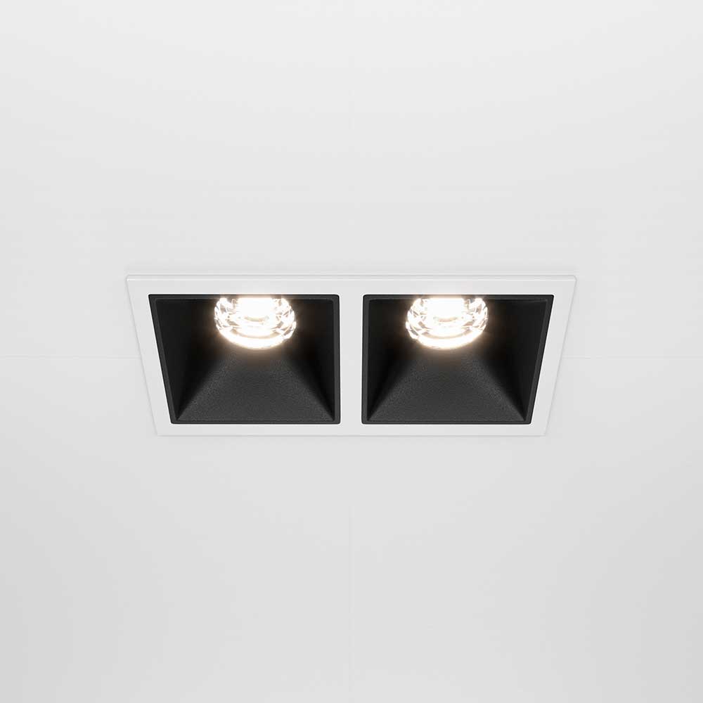 Встраиваемый светильник Maytoni Alfa LED DL043-02-10W4K-SQ-WB