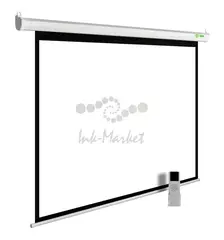 Экран Cactus 167" 300x300см MotoExpert CS-PSME-300x300-WT 1:1 настенно-потолочный рулонный белый (моторизованный привод)