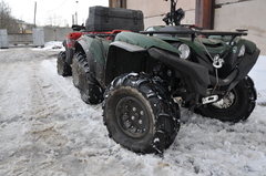 Пластиковый Диск с двойным бедлоком ATV 4х110 Black STORM MP 0420 V2