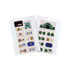 Набор магнитов The Legend of Zelda - Retro