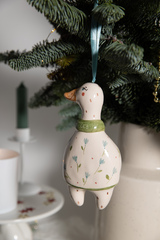 Керамическая елочная игрушка 