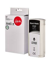 Струйный картридж Sakura B3P22A (№727 Matte Black) для HP Designjet T920/T930/T1500/T1530/T2500/T2530, пигментный тип чернил, черный матовый, 130 мл.