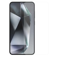 Стекло с прозрачными рамками от Nillkin для Samsung Galaxy S25, серия H+Pro Anti-Explosion Glass Screen Protector (в комплекте ванночка для установки)