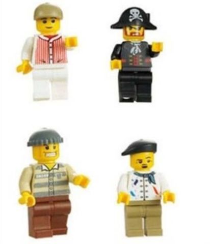 Minifigures Random Men People Blocks Building