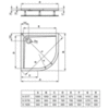 Душевой поддон 90х90 см Ideal Standard Ultraflat K517601