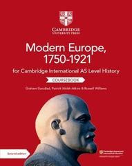 Look InsideCambridge International AS Level History Modern Europe, 1750–1921 CoursebookSample Content Cambridge International AS Level History Modern