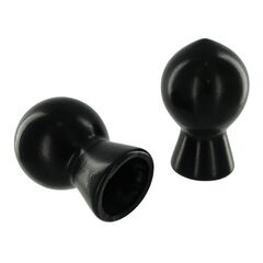 Черные присоски для сосков Size Matters Nipple Boosters - 