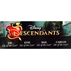 Карлос, Иви, Джей и Мэл. Наследники Дисней