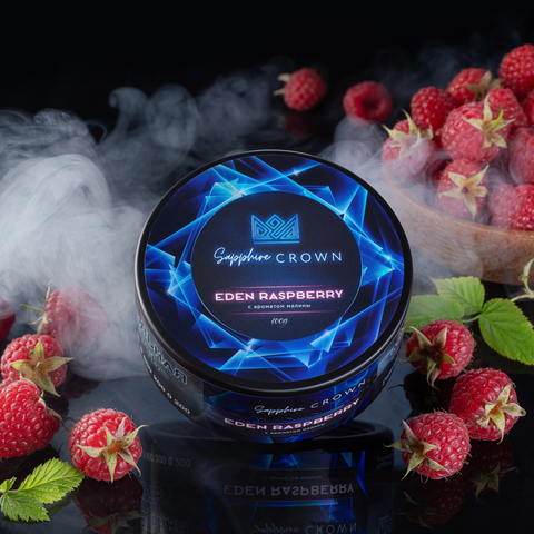 Табак для кальяна Sapphire Crown Eden Raspberry (малина) 100г