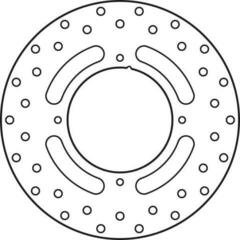 Диск тормозной задний XR650R