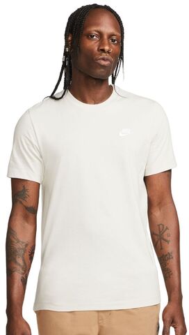 Теннисная футболка Nike Sportswear Club T-Shirt - light bone