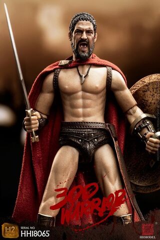 300 Спартанцев фигурка 1/12 Царь Леонид