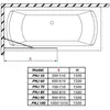Radaway 10001100-01-01W Idea PNJ II 1000 с полотенцедержателем хром