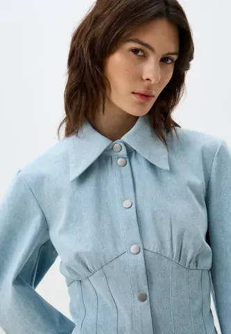 Рубашка из денима ANDY BLUE