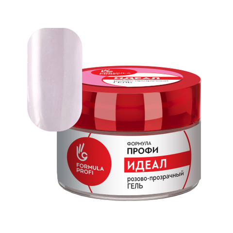 Формула Профи, Гель конструирующий Идеал розово-прозрачный 15 гр