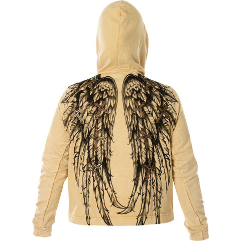 Affliction | Худи женское WHISPERING THOUGHTS HOOD AW23498 спина