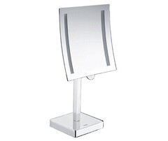 WasserKRAFT K-1007 Зеркало с LED-подсветкой, 3-х кратным увеличением фото