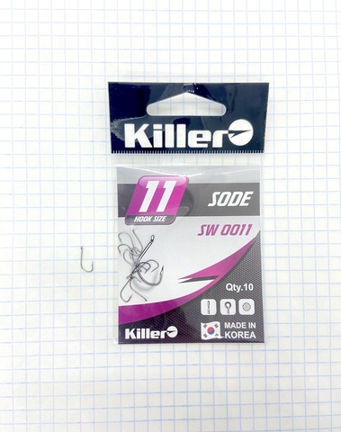 Крючок KILLER SODE № 11 продажа от 10 шт.