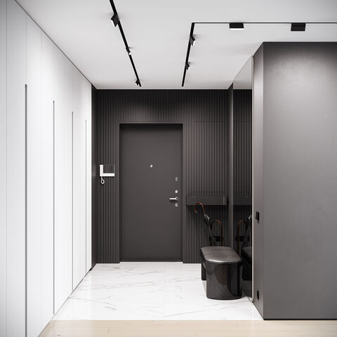 Магнитный трековый светильник Elektrostandard Slim Magnetic 85081/01 черный