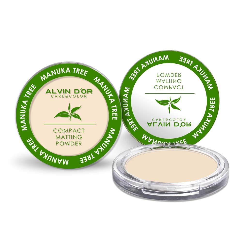 Alvin D`or PD-10 Пудра компактная  Manuka Tree  тон 03 sandy beige 10г