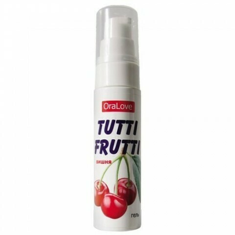 Лубрикант-гель оральный Tutti-Frutti OraLove, вишня 30 г