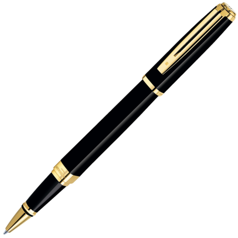 Ручка-роллер Waterman Exception Black GT Slim (S0636990)