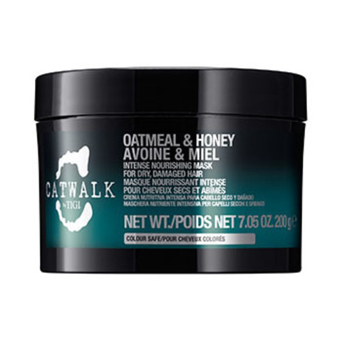 TIGI Catwalk Oatmeal & Honey Intense Nourishing Mask - Интенсивная маска для питания сухих и ломких волос