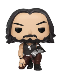Фигурка Funko POP! Games Cyberpunk 2077 Johnny Silverhand (crouch)