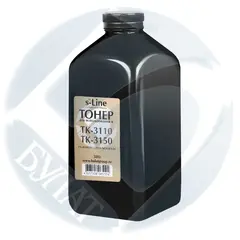 Тонер БУЛАТ s-Line TK-3110, TK-3150 для Kyocera FS-4100, ECOSYS M3040idn (Чёрный, банка 380 г)