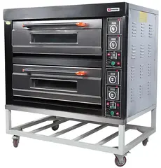 Печь хлебопекарная Miratek BK-24G (каменный под + пароувлажнение)
