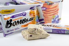 Протеиновый батончик Bombbar Смородиново-черничный панкейк, 60 гр