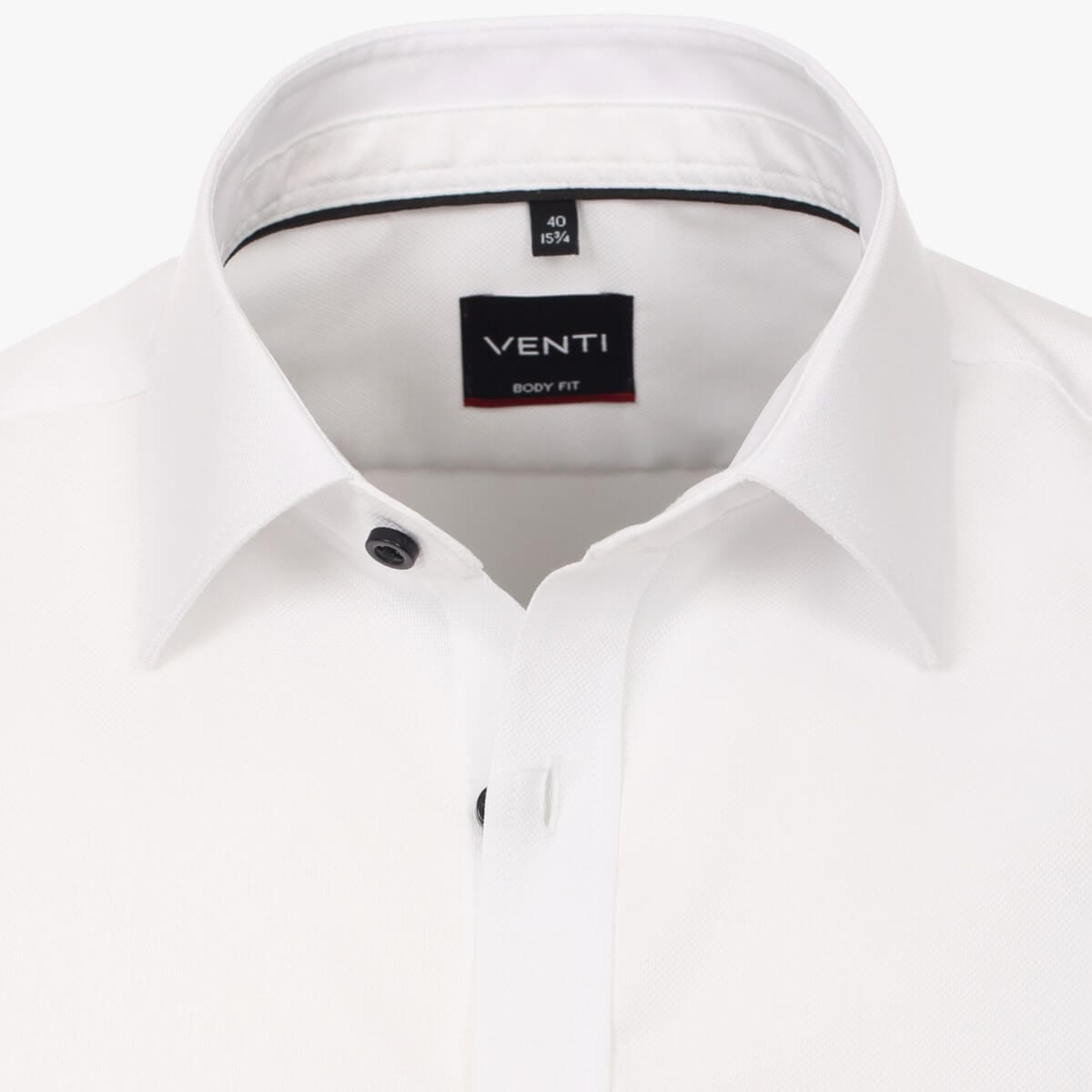Рубашка Venti Body Fit 103413700-000 из фактурной ткани белая