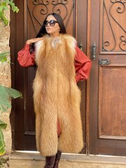 Жилетка из лисы