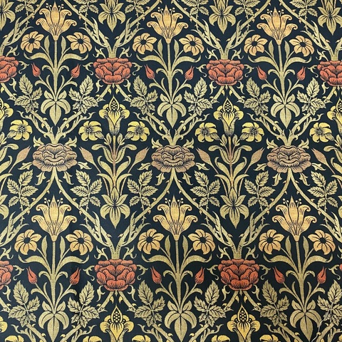 У. МОРРИС, РОЗА И ЛИЛИЯ, отрез 65 см, 100% хлопок Handmade Fabrics