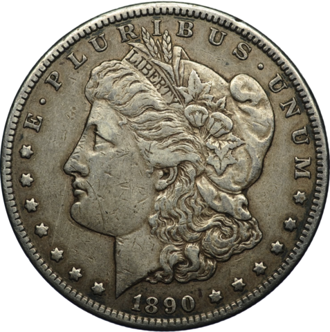 1 доллар США Morgan 1890 CC