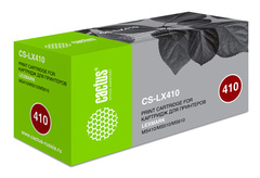 Картридж лазерный Cactus CS-LX410 50F0XA0/50F5X00/50F5X0E черный (10000стр.) для Lexmark MS410/MS415/MS410d/MS415dn/MS410dn