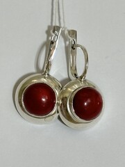 Орфей (серьги из серебра)