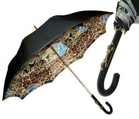 Зонт-трость Pasotti 189-35475 Rococo Black