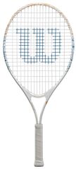 Детская теннисная ракетка Wilson Roland Garros Elite 25 - white/blue/clay red