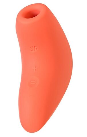 Оранжевый вакуумный стимулятор Magnetic Deep Pulse - Satisfyer 9043514