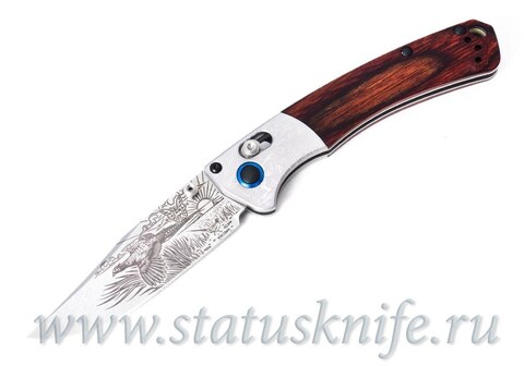 Нож Benchmade 15085-2204 Mini Crooked River Pheasant LE Artist Series