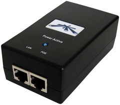 Переходник Ubiquiti RJ-45 - RJ-45  POE-48-24W