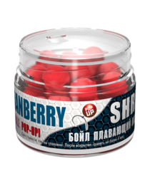 Бойлы насад. плав. двух цв. Sonik Baits CRENBERRY-SHRIMP Fluo Pop-ups 14мм 90мл