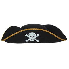 Купить Карнавальная треуголка «Пират», с вышивкой в Магазине тельняшек