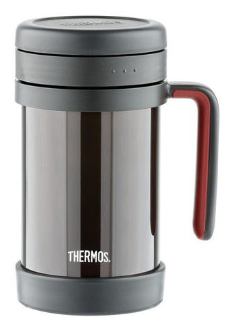 Термос для напитков Thermos TCMF-501 0.5л. серый картонная коробка (923622)