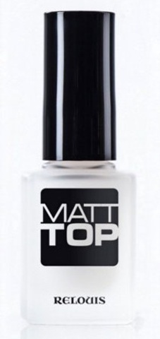 Матовое верхнее покрытие лака для ногтей Matt Top
