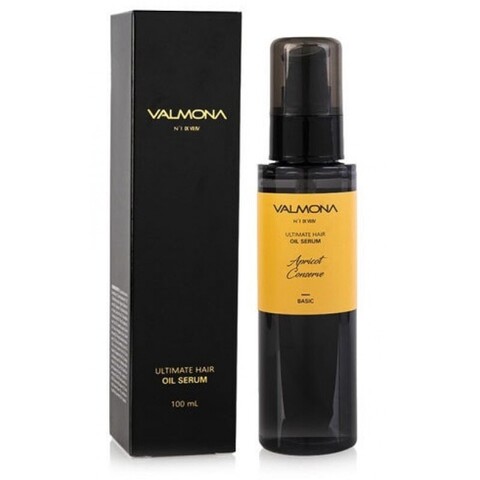 Evas Valmona Ultimate Hair Oil Serum Apricot Conserve сыворотка с маслами для волос с ароматом сладкого абрикоса (Аромат - Сладкий абрикос)