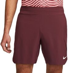 Шорты теннисные Nike Dri-Fit Slam Tennis Shorts - night maroon/white