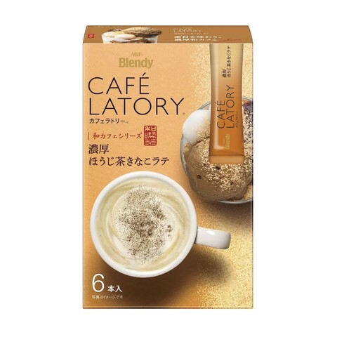 Чай зеленый в стиках AGF Cafe Latory Ходзича кинако латте 68,4 гр. 1/24