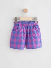 Шорты для девочки Next AB1-566, Розовый, Синий